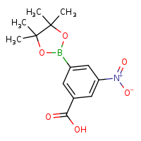 3-nitro-5-(4,4,5,5-tetramethyl-1,3,2-dioxaborolan-2-yl)benzoic acid