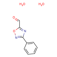 3-phenyl-1,2,4-oxadiazole-5-carbaldehyde dihydrate