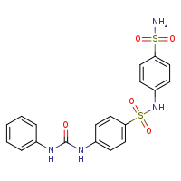 3-phenyl-1-{4-[(4-sulfamoylphenyl)sulfamoyl]phenyl}urea