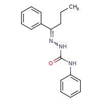 3-phenyl-1-[(E)-(1-phenylbutylidene)amino]urea