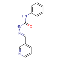 3-phenyl-1-[(E)-(pyridin-3-ylmethylidene)amino]urea