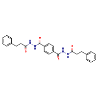 3-phenyl-N'-{4-[(3-phenylpropanehydrazido)carbonyl]benzoyl}propanehydrazide