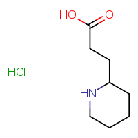 3-(piperidin-2-yl)propanoic acid hydrochloride