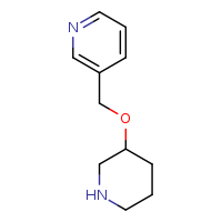 3-[(piperidin-3-yloxy)methyl]pyridine