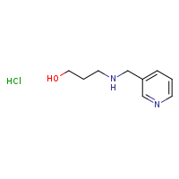 3-[(pyridin-3-ylmethyl)amino]propan-1-ol hydrochloride