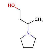 3-(pyrrolidin-1-yl)butan-1-ol