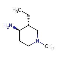 (3R,4R)-3-ethyl-1-methylpiperidin-4-amine