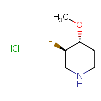 (3R,4R)-3-fluoro-4-methoxypiperidine hydrochloride