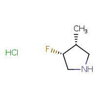 (3R,4R)-3-fluoro-4-methylpyrrolidine hydrochloride