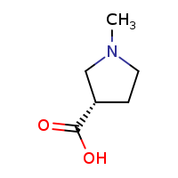 (3S)-1-methylpyrrolidine-3-carboxylic acid