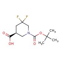(3S)-1-(tert-butoxycarbonyl)-5,5-difluoropiperidine-3-carboxylic acid