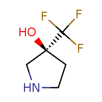 (3S)-3-(trifluoromethyl)pyrrolidin-3-ol