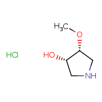 (3S,4R)-4-methoxypyrrolidin-3-ol hydrochloride