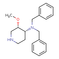 (3S,4R)-N,N-dibenzyl-3-methoxypiperidin-4-amine