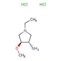(3S,4S)-1-ethyl-4-methoxypyrrolidin-3-amine dihydrochloride