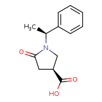 (3S)-5-oxo-1-[(1S)-1-phenylethyl]pyrrolidine-3-carboxylic acid