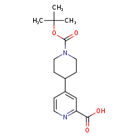 4-[1-(tert-butoxycarbonyl)piperidin-4-yl]pyridine-2-carboxylic acid
