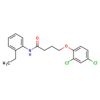 4-(2,4-dichlorophenoxy)-N-(2-ethylphenyl)butanamide
