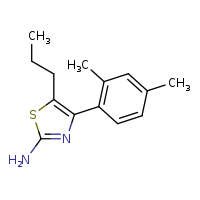 4-(2,4-dimethylphenyl)-5-propyl-1,3-thiazol-2-amine