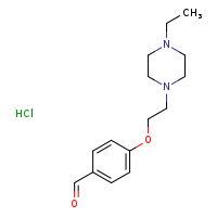 4-[2-(4-ethylpiperazin-1-yl)ethoxy]benzaldehyde hydrochloride