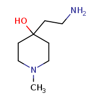4-(2-aminoethyl)-1-methylpiperidin-4-ol