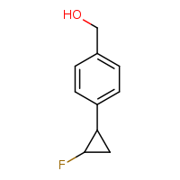[4-(2-fluorocyclopropyl)phenyl]methanol