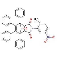 4-(2-methyl-5-nitrophenyl)-1,7,8,9-tetraphenyl-4-azatricyclo[5.2.1.0²,?]dec-8-ene-3,5,10-trione
