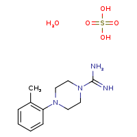 4-(2-methylphenyl)piperazine-1-carboximidamide sulfuric acid hydrate