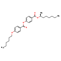 4-{[(2S)-octan-2-yloxy]carbonyl}phenyl 4-(hexyloxy)benzoate