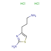 4-(3-aminopropyl)-1,3-thiazol-2-amine dihydrochloride