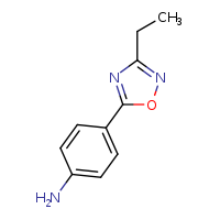4-(3-ethyl-1,2,4-oxadiazol-5-yl)aniline