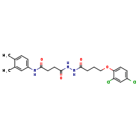 4-[4-(2,4-dichlorophenoxy)butanehydrazido]-N-(3,4-dimethylphenyl)-4-oxobutanamide