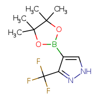 4-(4,4,5,5-tetramethyl-1,3,2-dioxaborolan-2-yl)-3-(trifluoromethyl)-1H-pyrazole