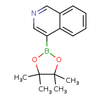 4-(4,4,5,5-tetramethyl-1,3,2-dioxaborolan-2-yl)isoquinoline