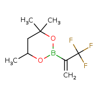4,4,6-trimethyl-2-(3,3,3-trifluoroprop-1-en-2-yl)-1,3,2-dioxaborinane