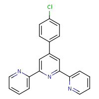 4-(4-chlorophenyl)-6-(pyridin-2-yl)-2,2'-bipyridine