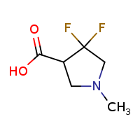 4,4-difluoro-1-methylpyrrolidine-3-carboxylic acid