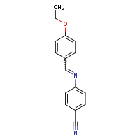 4-{[(4-ethoxyphenyl)methylidene]amino}benzonitrile