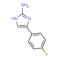 4-(4-fluorophenyl)-1H-imidazol-2-amine