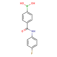 4-[(4-fluorophenyl)carbamoyl]phenylboronic acid