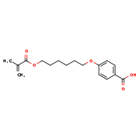 4-({6-[(2-methylprop-2-enoyl)oxy]hexyl}oxy)benzoic acid