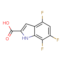 4,6,7-trifluoro-1H-indole-2-carboxylic acid