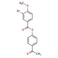 4-acetylphenyl 3-bromo-4-methoxybenzoate