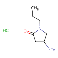 4-amino-1-propylpyrrolidin-2-one hydrochloride
