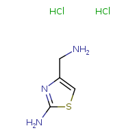 4-(aminomethyl)-1,3-thiazol-2-amine dihydrochloride