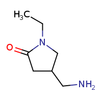 4-(aminomethyl)-1-ethylpyrrolidin-2-one