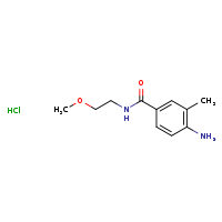 4-amino-N-(2-methoxyethyl)-3-methylbenzamide hydrochloride