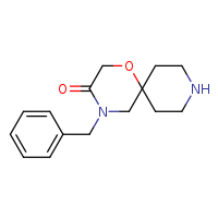 4-benzyl-1-oxa-4,9-diazaspiro[5.5]undecan-3-one