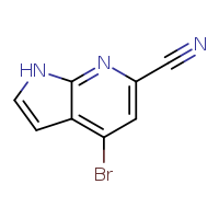 4-bromo-1H-pyrrolo[2,3-b]pyridine-6-carbonitrile