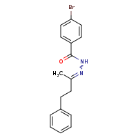 4-bromo-N'-[(2Z)-4-phenylbutan-2-ylidene]benzohydrazide